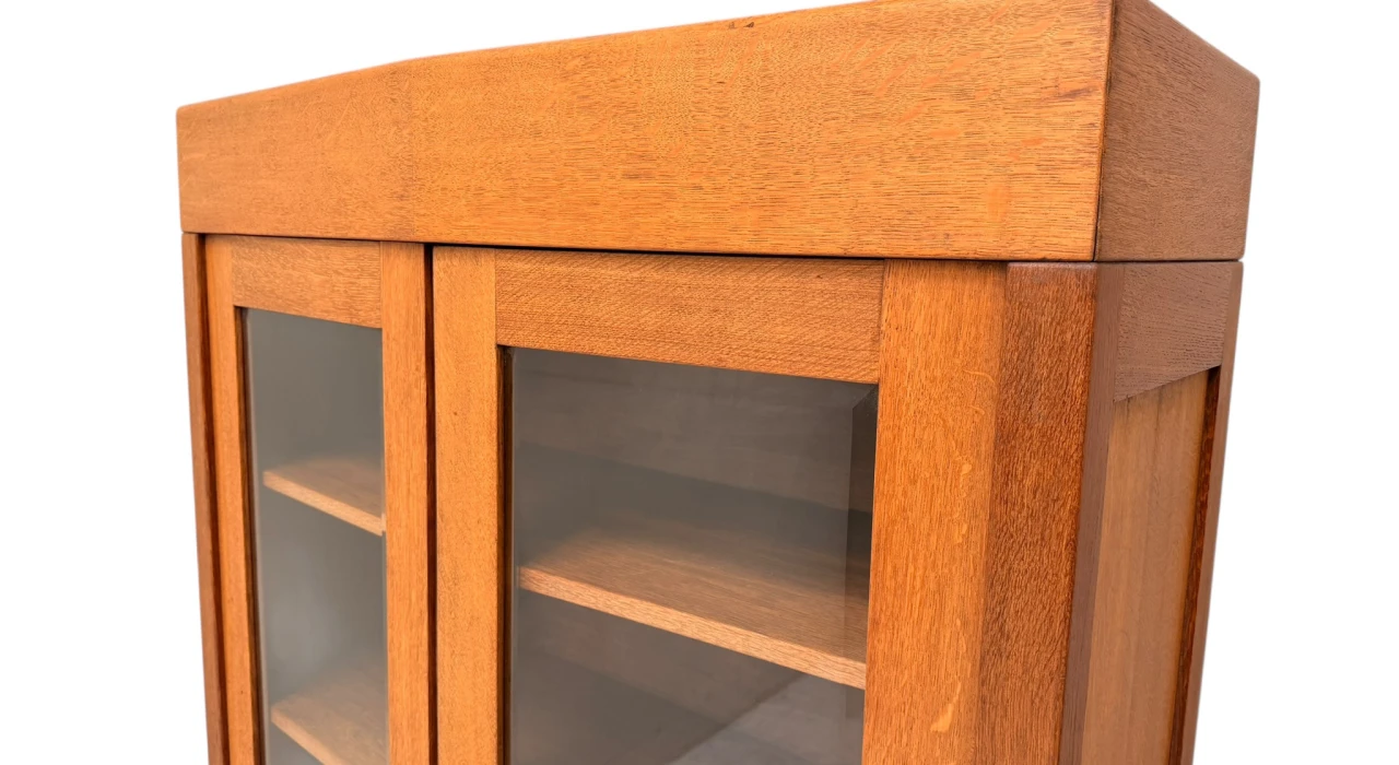 Art Deco Amsterdamse School Bookcase by Hildo Krop for Gebroeders Monsieur